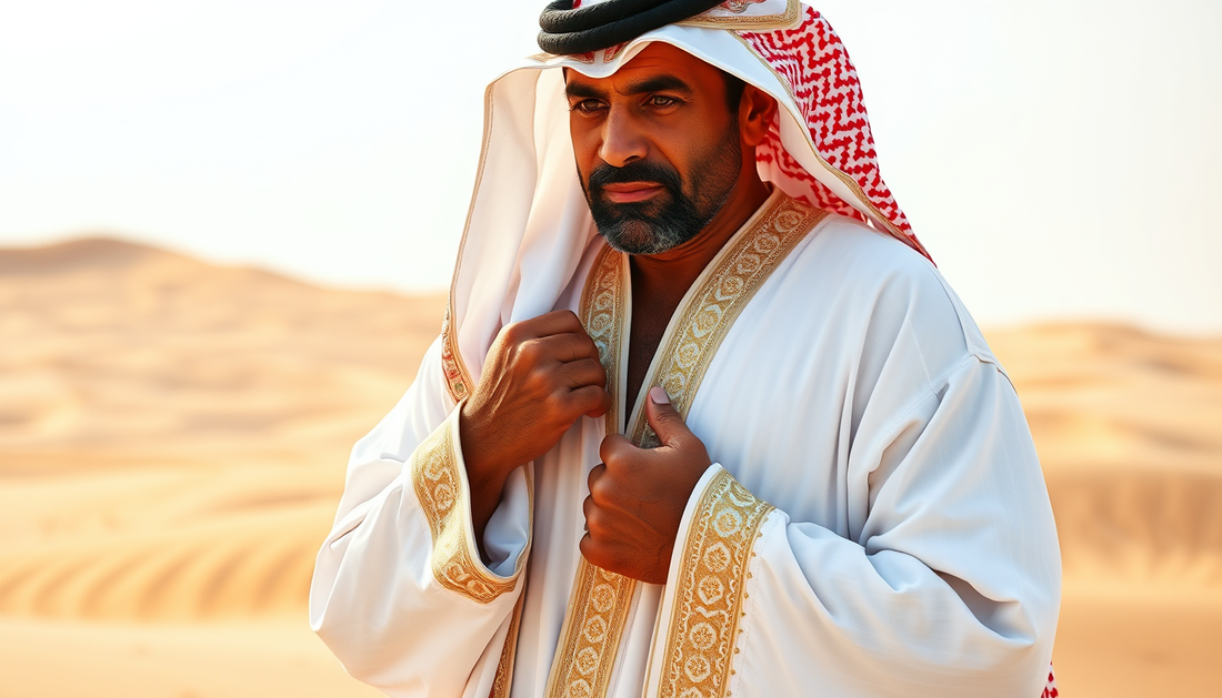 Unveiling-the-Mysteries-of-the-Arab-Thobe-A-Sartorial-Journey Laracost