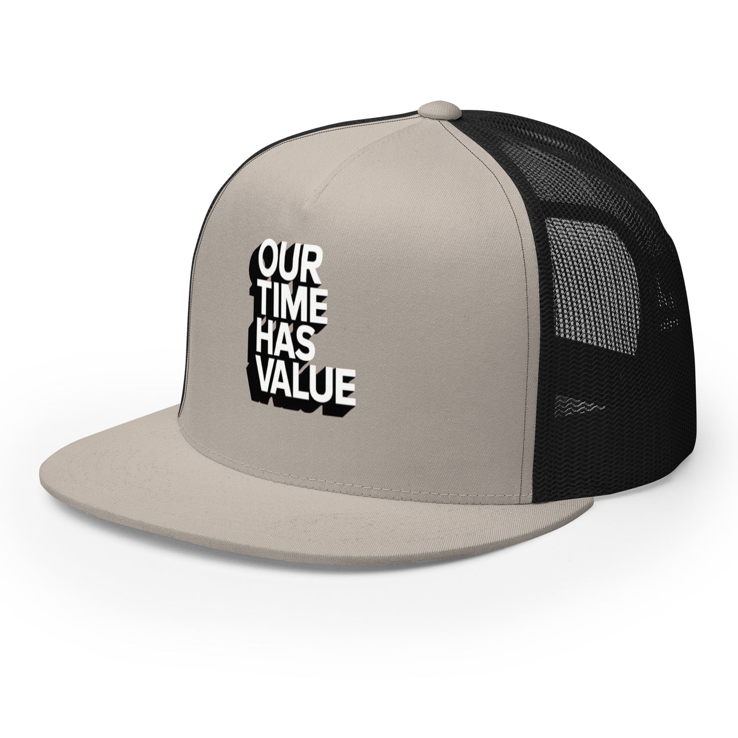 OurTime Has Vaule Trucker Cap Laracost