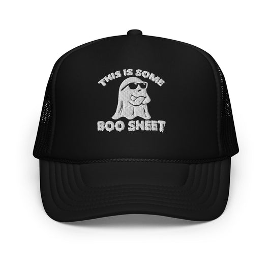 This is some of Boo ShitFoam trucker hat Laracost