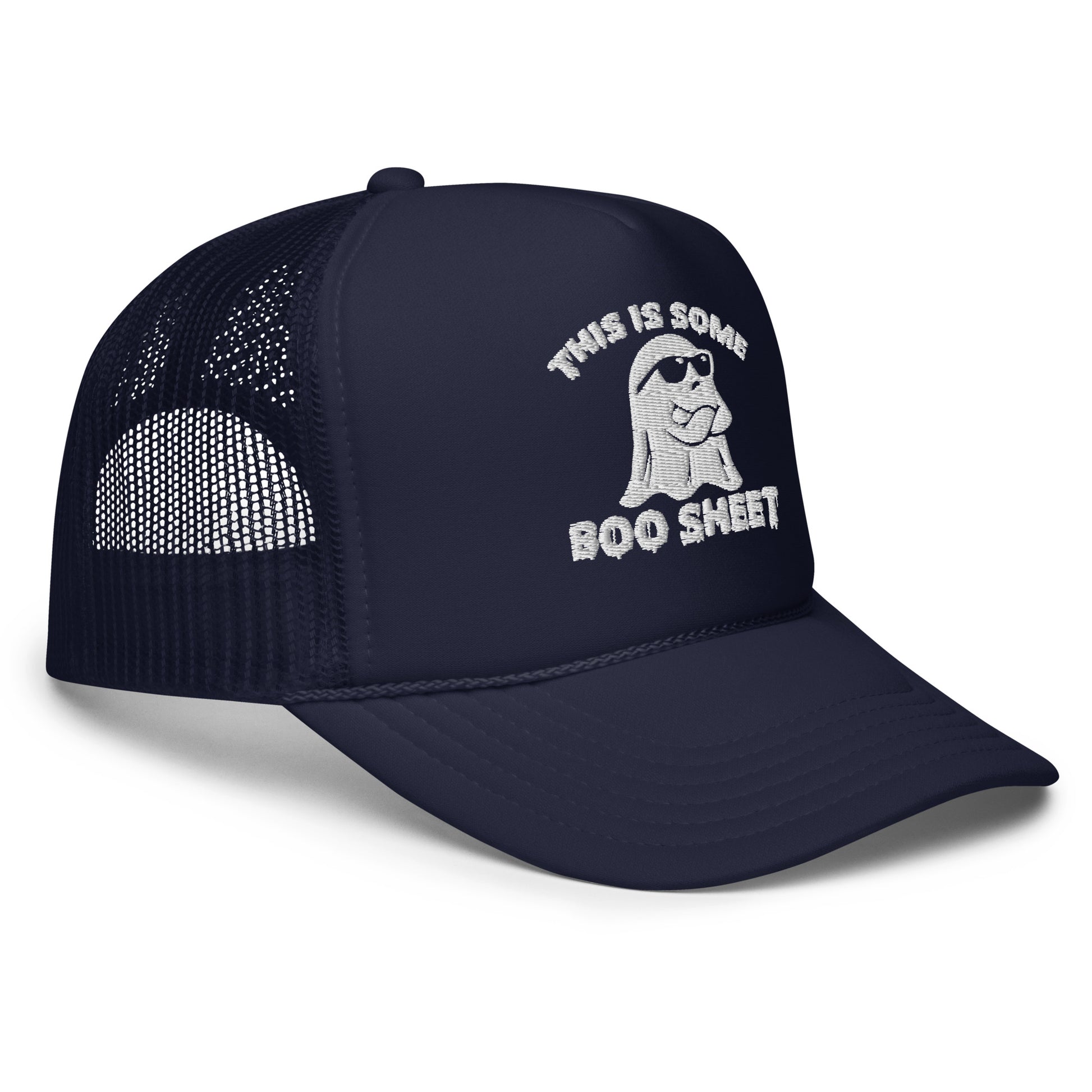 This is some of Boo ShitFoam trucker hat Laracost