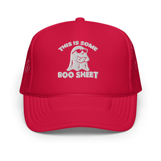 Boo Shit Foam trucker hat Laracost