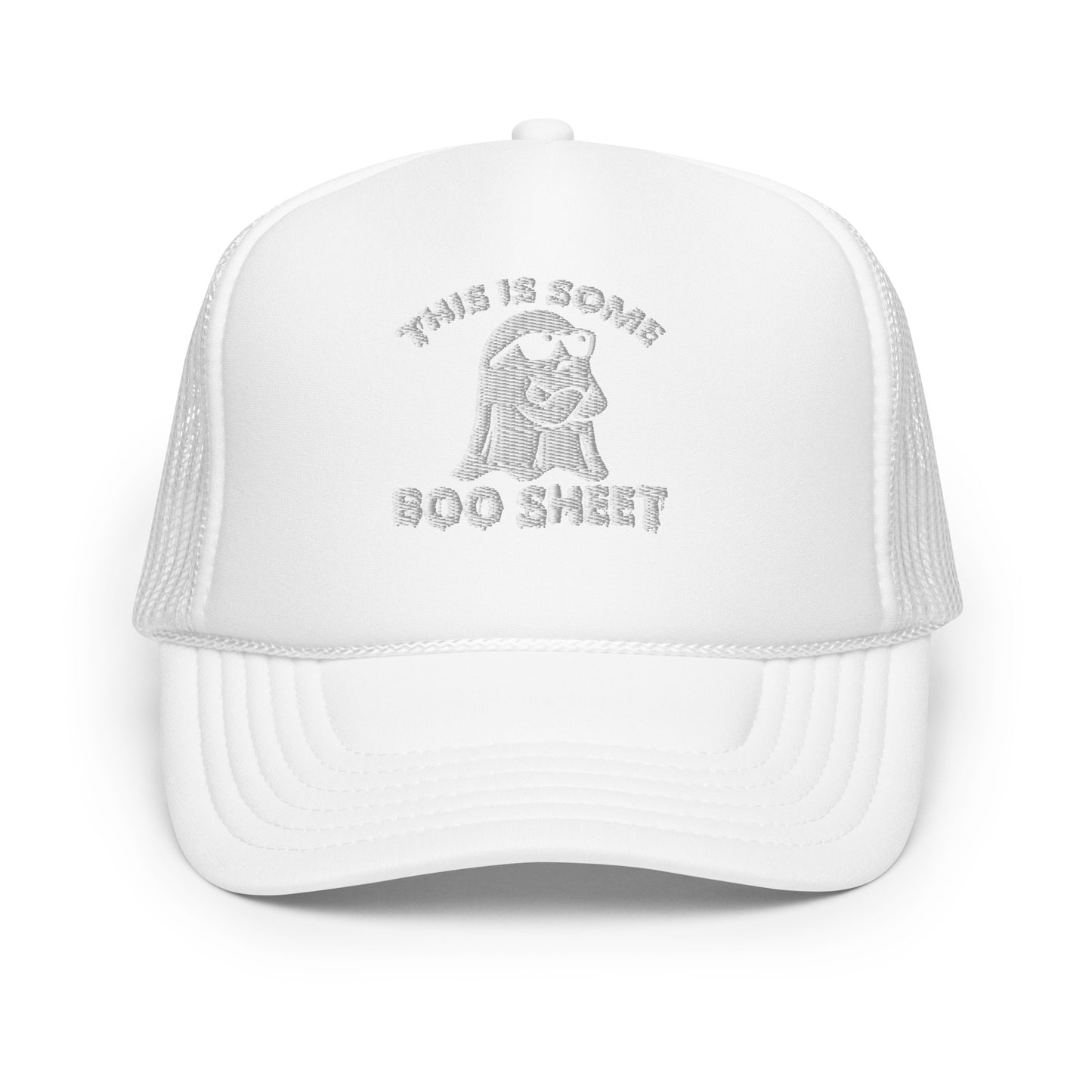 This is some of Boo ShitFoam trucker hat Laracost