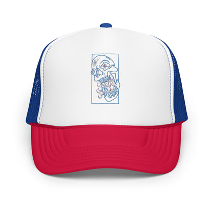 Skuull Foam trucker hat Laracost